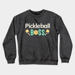 Pickleball Boss Crewneck Sweatshirt